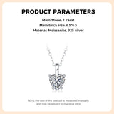 Load image into Gallery viewer, 1 Carat 925 Sterling Silver Moissanite Necklace