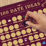 Load image into Gallery viewer, 100 Date Ideas - Scratch Off Poster