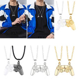 Load image into Gallery viewer, 2 Magnetic Couple Necklaces with Game Controller Pendant