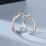 Load image into Gallery viewer, Elegant Matching Promise Rings for Couples